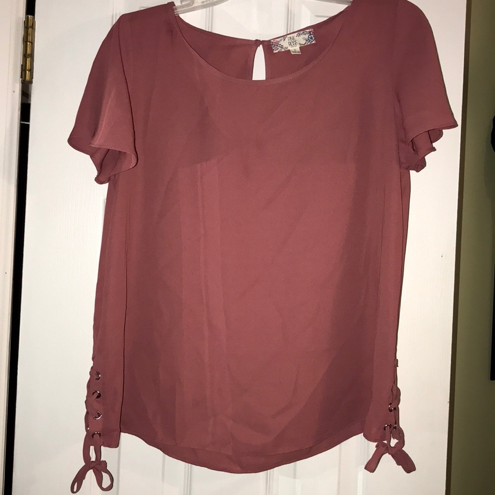 Pink Rose Blouse
